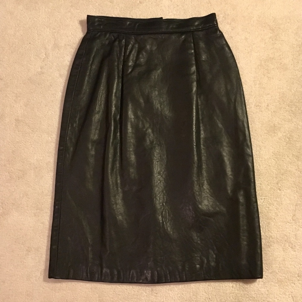 Leather Skirt